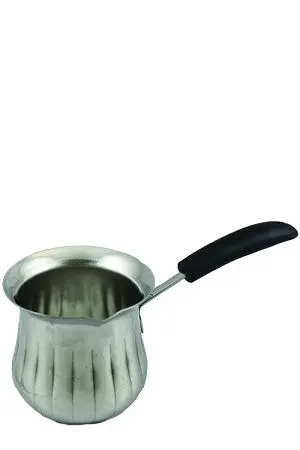 Stainless Steel Turkish Coffee Pot (Cezve) – 340ml Capacity