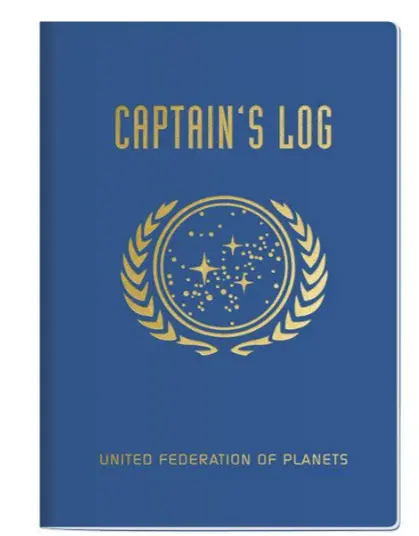 Star Trek Captain’s Log Journal – Sci-Fi Themed Notebook for Notes & Logs