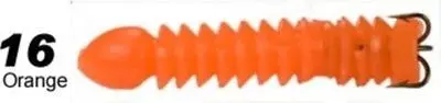 Stopper Orange Catfish Bait Dippers – 12-Count Scented Soft Dip Lures