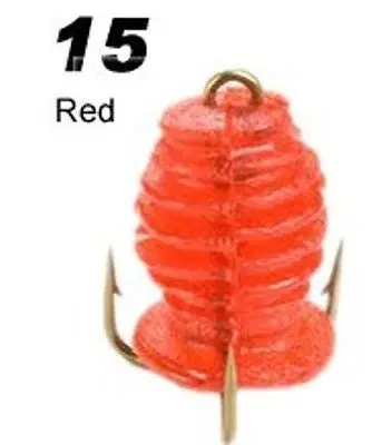 Stopper Red Catfish Bait Balls – 12-Count Scented Dough Ball Lure Pack