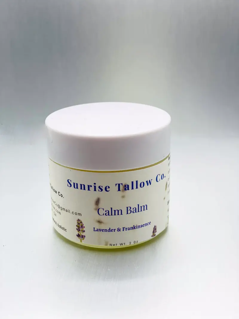 Sunrise Tallow Calming Soothing Lip Balm