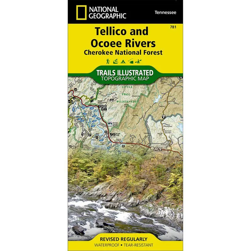 Tellico & Ocoee Rivers Trail Map – Cherokee National Forest Edition