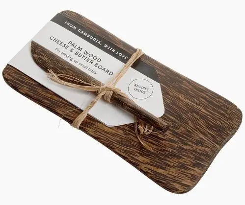 Ten Thousand Villages Palm Wood Serving Platter