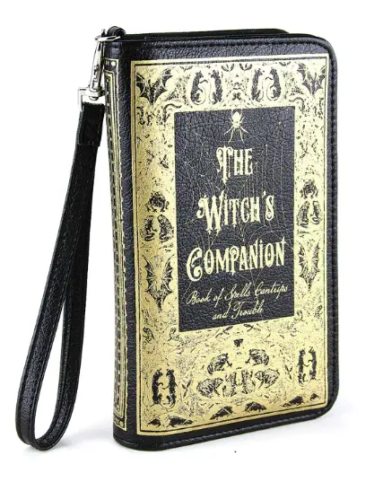 The Witch Companion Vinyl Wallet – Compact & Mystically Styled