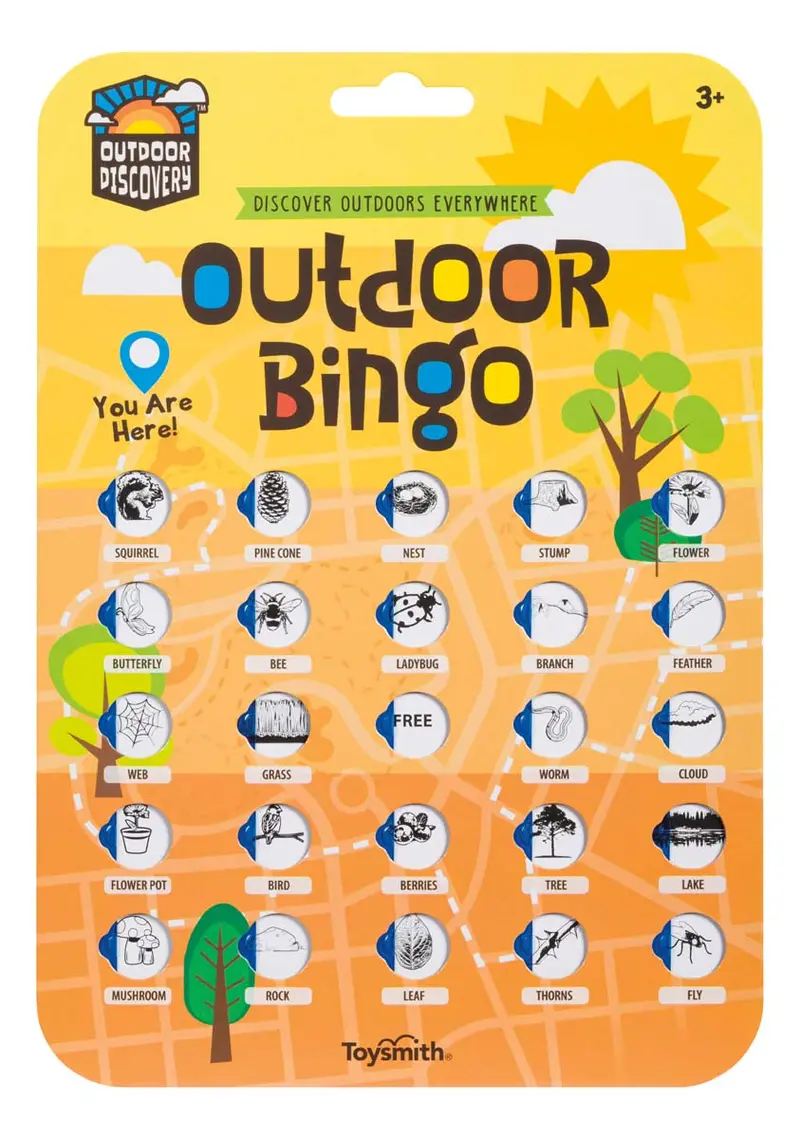 Toysmith Outdoor Discovery Bingo Game (4-Pack)