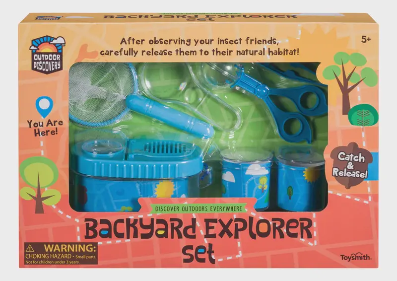Toysmith Outdoor Discovery Nature Explorer Kit – Kids’ Science Learning Set