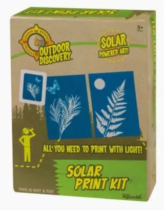 Toysmith Solar Print Kit for Outdoor Exploration