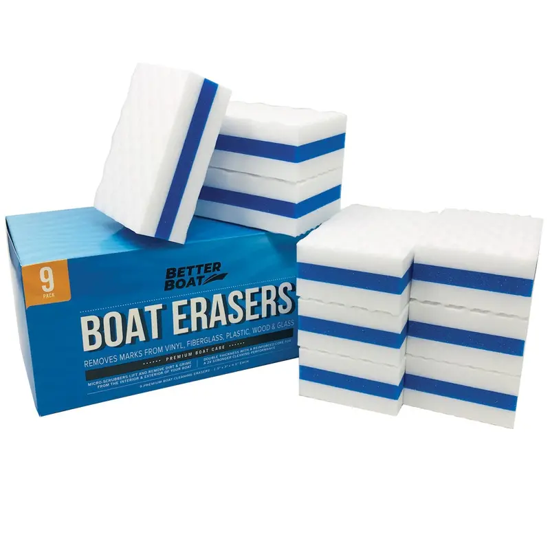 Triple-Pack Scuff Erasers – 9 Total Marine Erasers