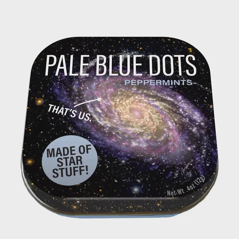 Unemployed Philosophers Guild Carl Sagan Pale Blue Dot Mint Tin