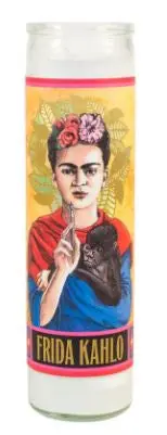 Unemployed Philosophers Guild Frida Kahlo Secular Saint Scented Candle