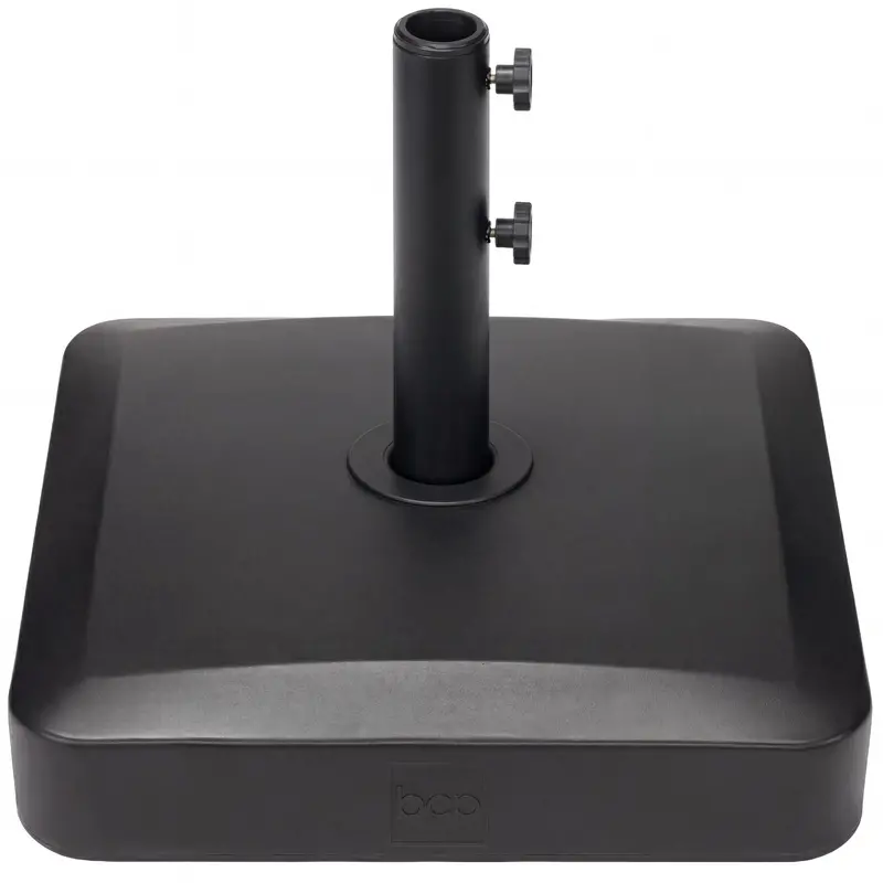 Universal Umbrella Pole Base Stand – Adjustable Clamp Design for Stability