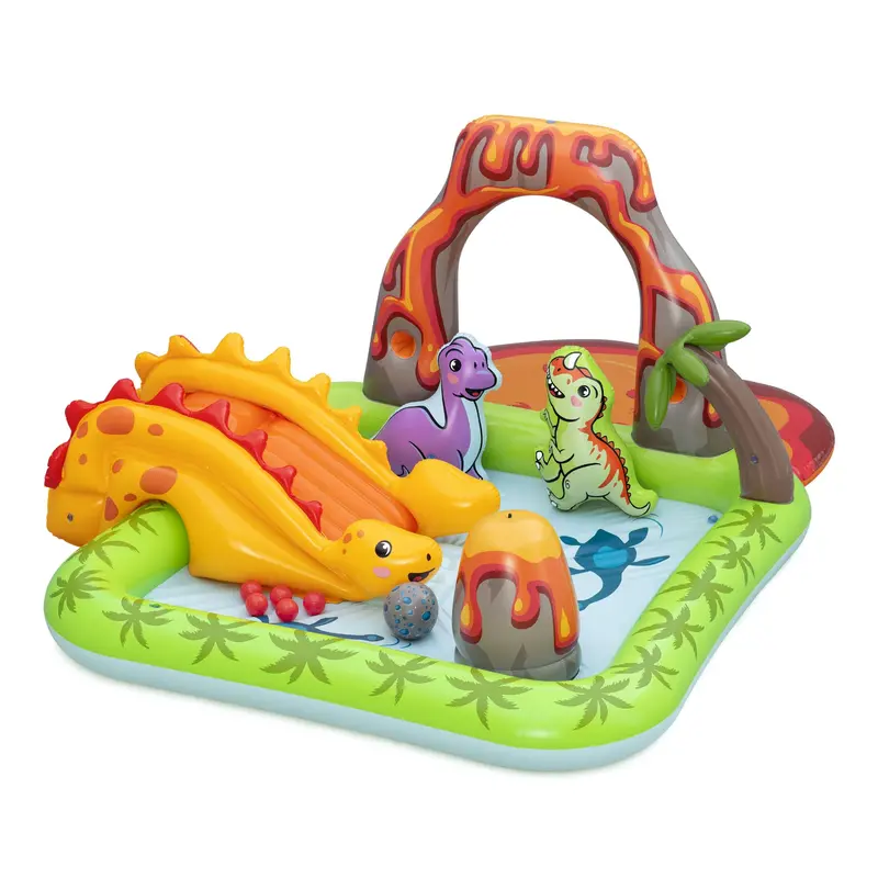 Volcano Springs Inflatable Play Pool – Integrated Water Fun Center