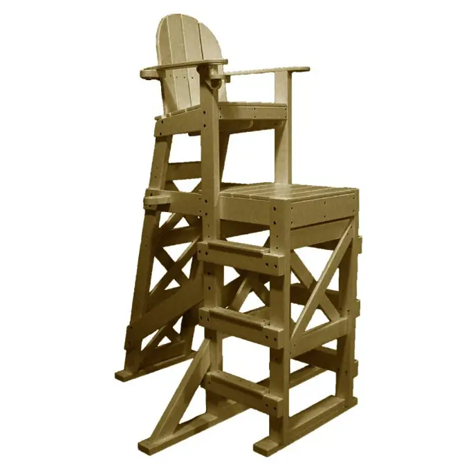 Water Safety Products Tall Plastic Lifeguard Chair – 72″ Height