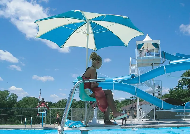 Waterloo Lifeguard Umbrella – Durable Beach Safety Shade