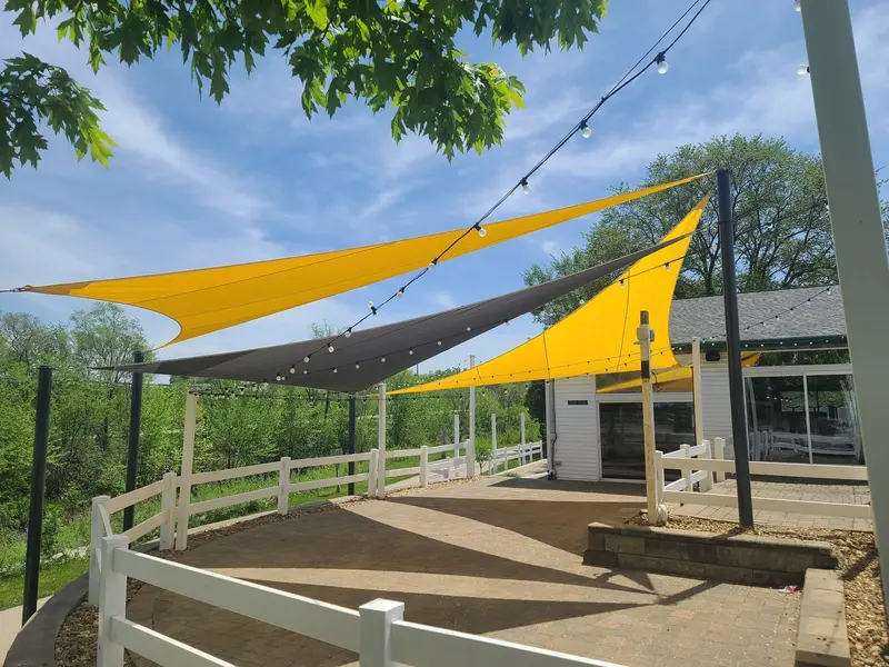 Waterloo Small Triangle Shade Sail – Lightweight Canopy