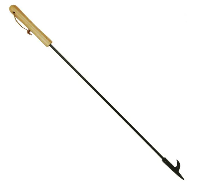 Wilcor Fireplace Poker – 36 Inch Steel Rod