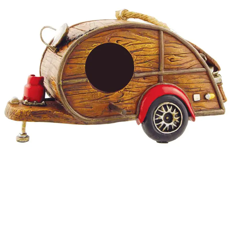 Wilcor Woody Camper Birdhouse – Woodgrain Cabin Design