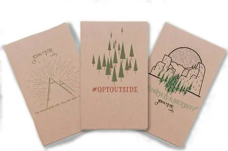 Wilderness Notebook Trio – Premium Lined Journals for Explorers