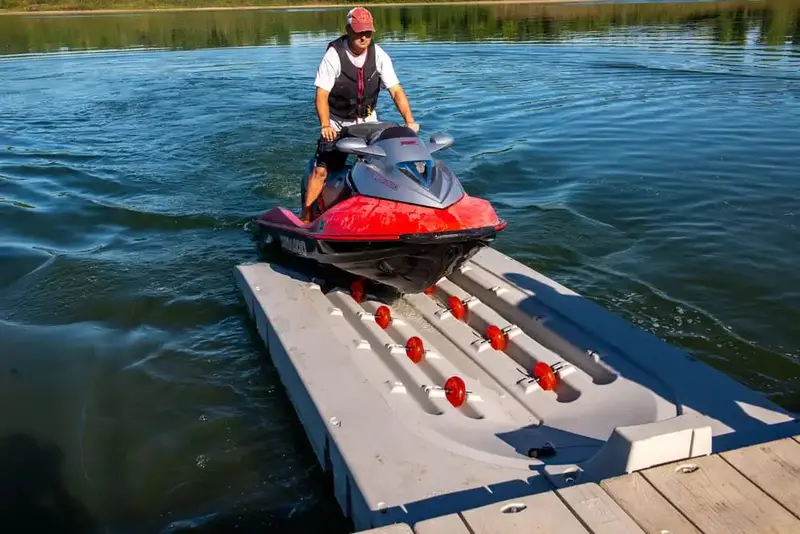 XL6 Connect-A-Port Floating Jet Ski Dock Full Assembly Kit