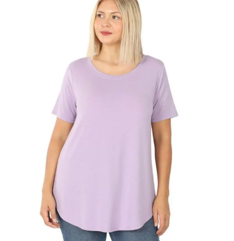 Zenana Women’s Casual Round-Neck Top